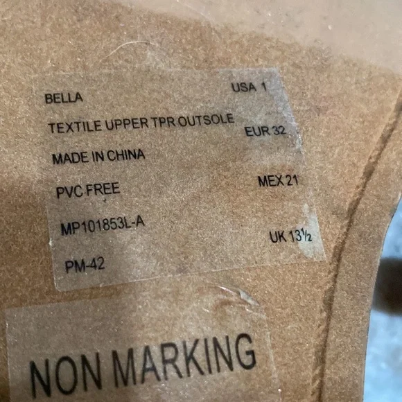 Girls beaded Sam Edelman.  Size 1 - Picture 5 of 8